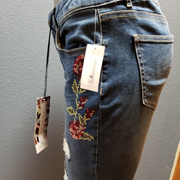 🆕️NWT ONE5ONE  Skinny ankle jeans - Picture 3 of 8